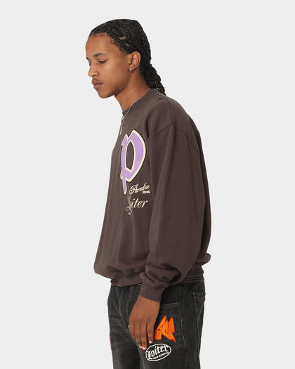 Loiter Paradise Crewneck Off Black