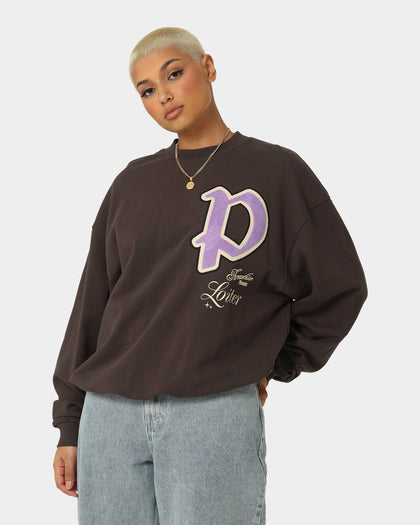 Loiter Paradise Crewneck Off Black