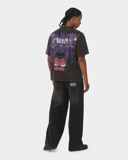 Loiter Interceptor Vintage T-Shirt Vintage Black