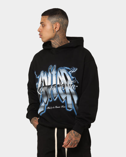 Loiter Love Is War Hoodie Black