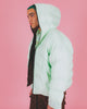 MNML Reversible Full Zip Puffer Jacket Mint