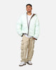MNML Reversible Full Zip Puffer Jacket Mint