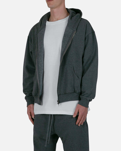 MNML Basic Zip Up Hoodie Dark Heather