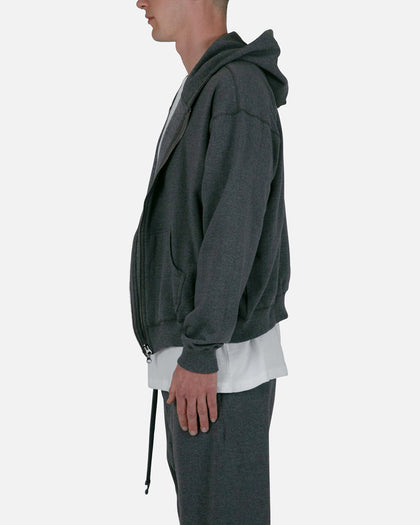 MNML Basic Zip Up Hoodie Dark Heather