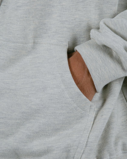 MNML Basic Zip Up Hoodie Grey