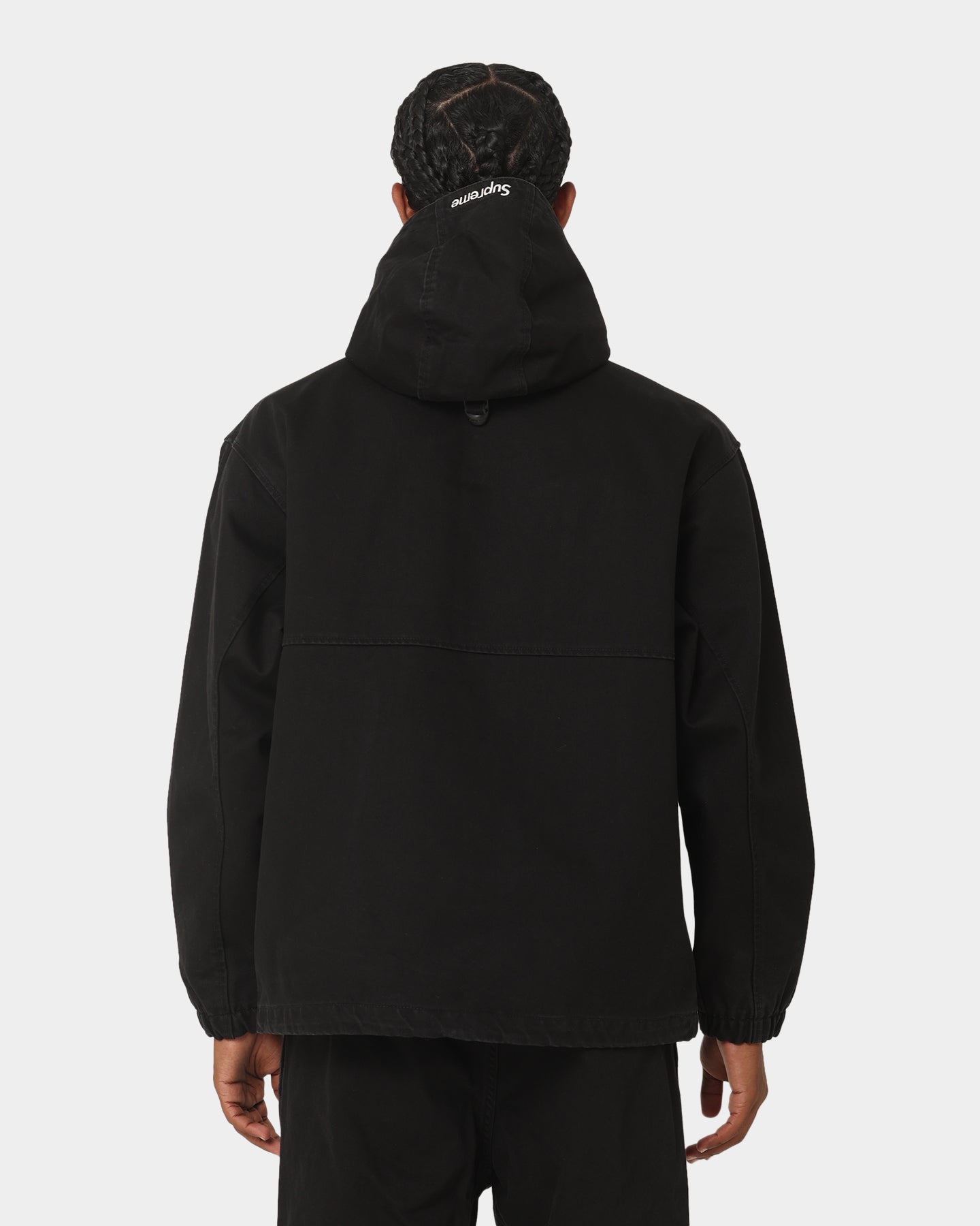 Supreme X Nike ACG Denim Pullover Jacket Black | Culture Kings