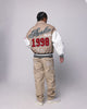 Loiter Paradise Varsity Jacket Tan