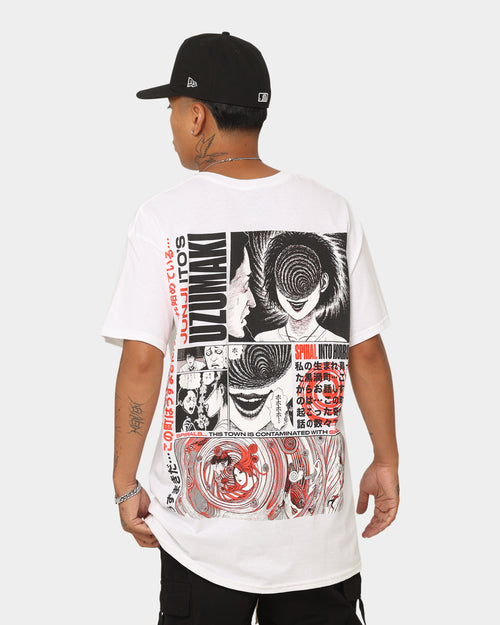 Goat Crew Uzumaki T-Shirt White