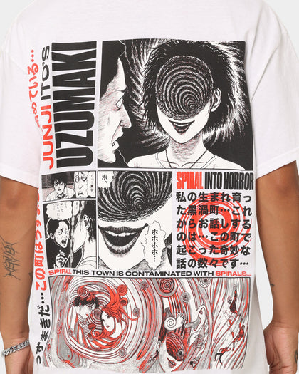 Goat Crew Uzumaki T-Shirt White