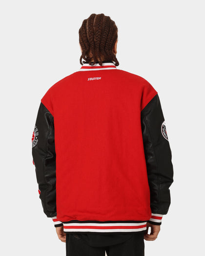 Starter Champs Arch Varsity Jacket Red/Black