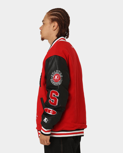 Starter Champs Arch Varsity Jacket Red/Black
