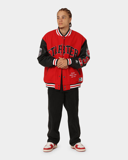 Starter Champs Arch Varsity Jacket Red/Black