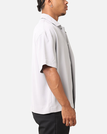 Carre Exceptional Pocket Oversized Shirt Light Grey