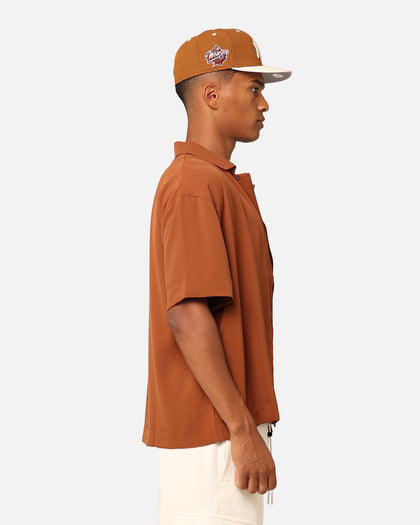 Carre Exceptional Pocket Shirt Brown