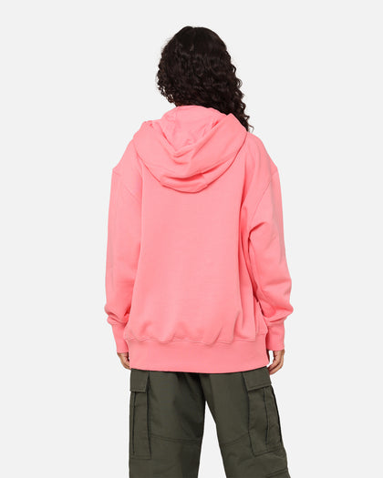 Nike Women's Sportswear Phoenix Fleece Oversized Pullover Hoodie Coral Chalk/Sail