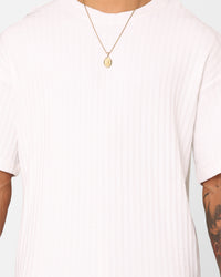 XXIII Karl Knit T-Shirt White