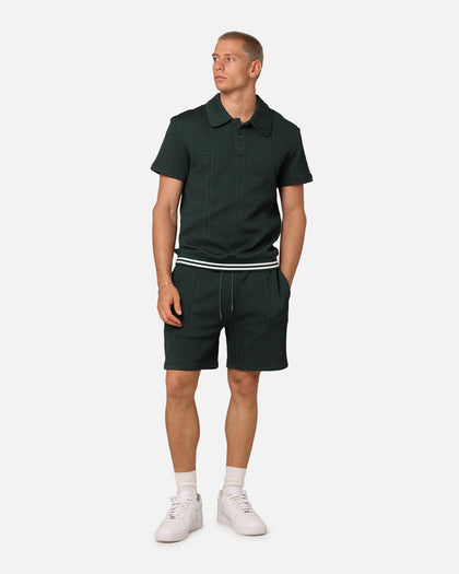 XXIII Danny Knit Polo Shirt Deep Green