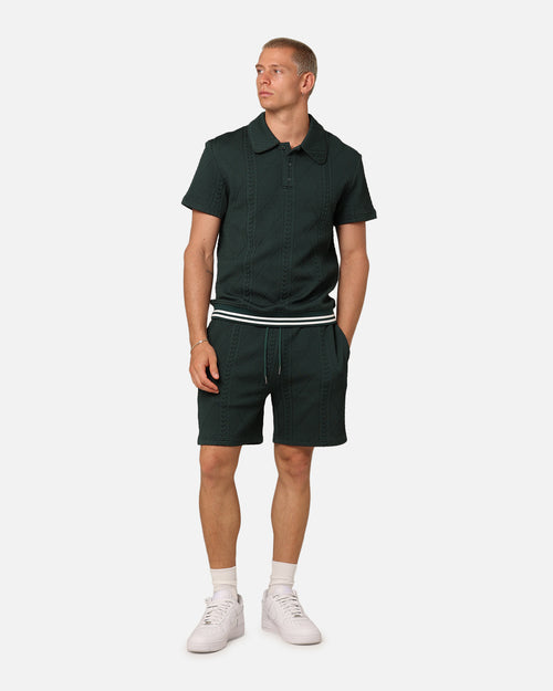 XXIII Danny Knit Polo Shirt Deep Green