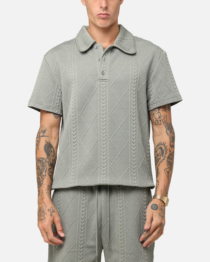 XXIII Danny Knit Polo Shirt Olive