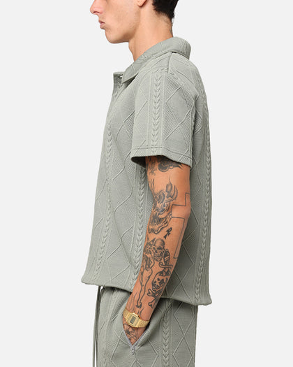 XXIII Danny Knit Polo Shirt Olive