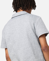 XXIII Danny Knit Polo Shirt Grey