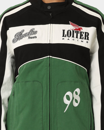 Loiter Motor Jacket Green