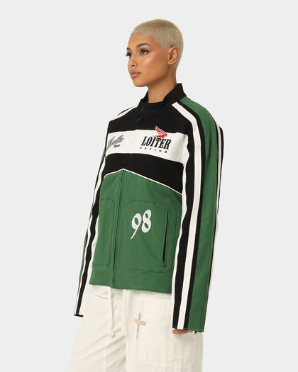 Loiter Motor Jacket Green