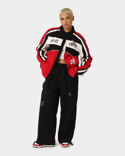 Loiter Motor Jacket Red