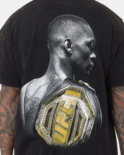 UFC By Goat Crew Israel Adesanya Vintage T-Shirt Black Wash
