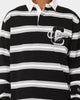 Champion Heritage Collegiate Rugby Polo Shirt Black/White