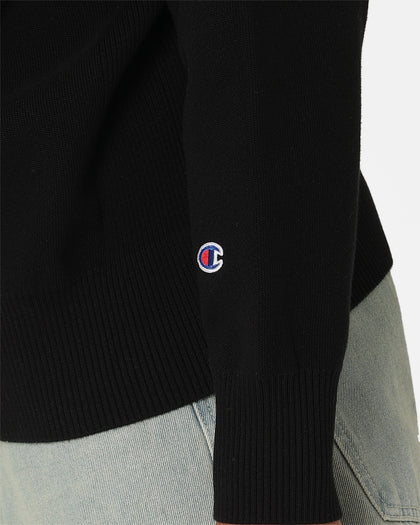 Champion LFS Knitted Hoodie Black