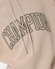 Champion LFS Knitted Hoodie Cafe Latte