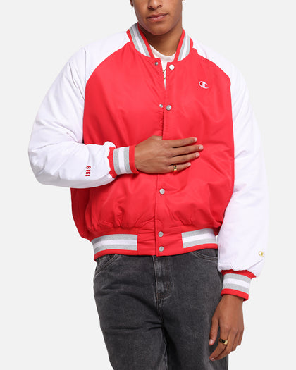 Champion Rebel USA Letterman Jacket Red Spark Csi