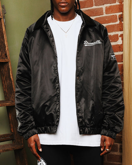 Dreamville Dreamville Paisley Coach Jacket Black