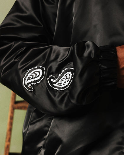 Dreamville Dreamville Paisley Coach Jacket Black