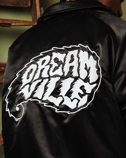 Dreamville Dreamville Paisley Coach Jacket Black