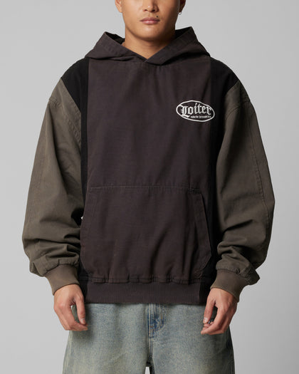 Loiter Splinter Hoodie Black/Charcoal