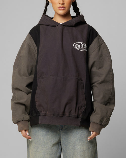 Loiter Splinter Hoodie Black/Charcoal