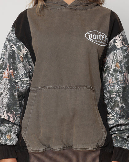 Loiter Splinter Hoodie Khaki/Camo