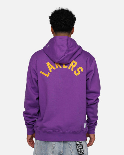 New Era X Alpha Industries Los Angeles Lakers Zipper Hoodie Purple