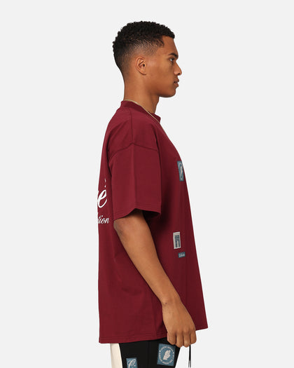 Carre Avant Oversized T-Shirt Maroon