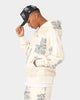 Carre Fragment Paisley Hoodie Off White