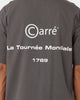 Carre Tournee Oversized Short Sleeve T-Shirt Coal