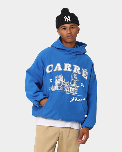 Carre Vues Oversized Superior Hoodie Blue