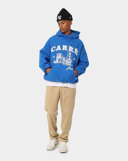 Carre Vues Oversized Superior Hoodie Blue