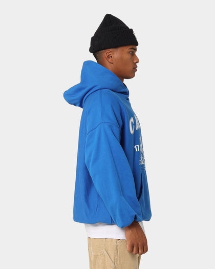 Carre Vues Oversized Superior Hoodie Blue