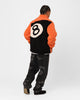 Stussy Ball Fleece Reversible Jacket Orange/Black