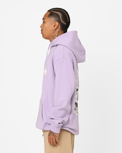 Stussy House Of Cards Hoodie Lilac