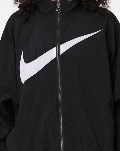 Nike Women's Sportswear Essential Woven Jacket Black/White