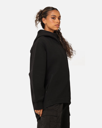 Nike Women's Sportswear Tech Fleece Oversized Full-Zip Hoodie Cape Black/Black